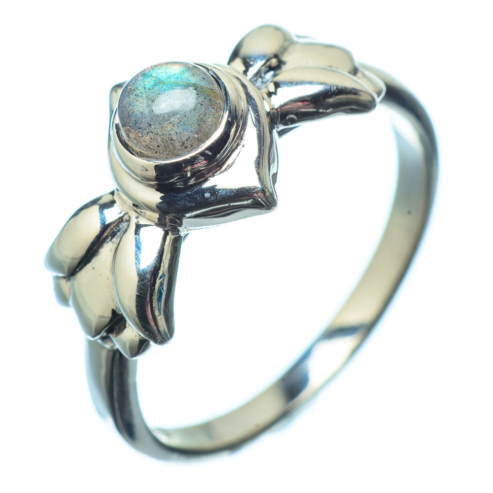 Labradorite Rings handcrafted by Ana Silver Co - RING22040