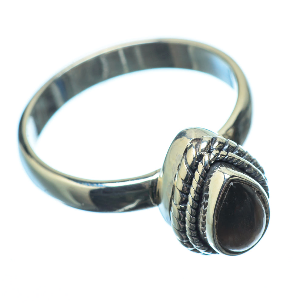 Smoky Quartz Rings handcrafted by Ana Silver Co - RING22147