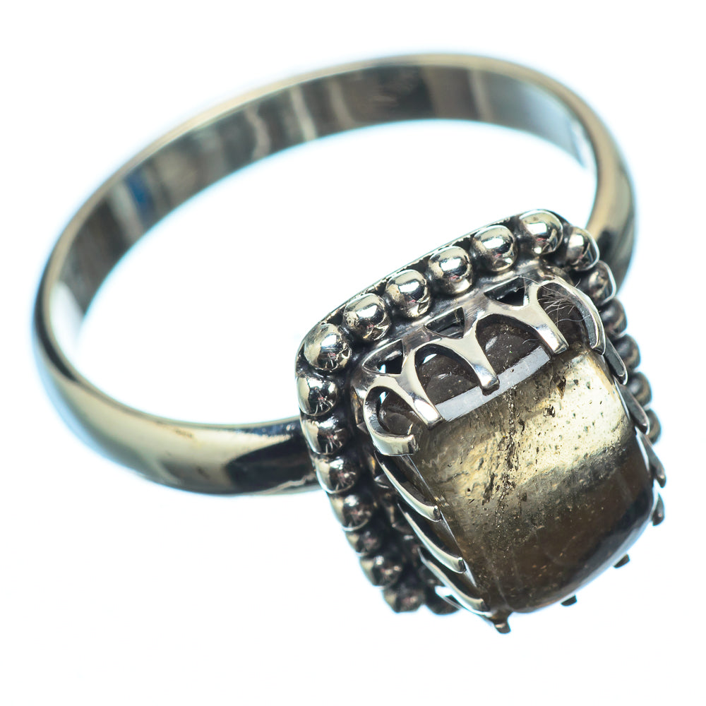 Smoky Quartz Rings handcrafted by Ana Silver Co - RING22233