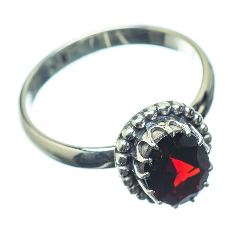Garnet Rings handcrafted by Ana Silver Co - RING22428