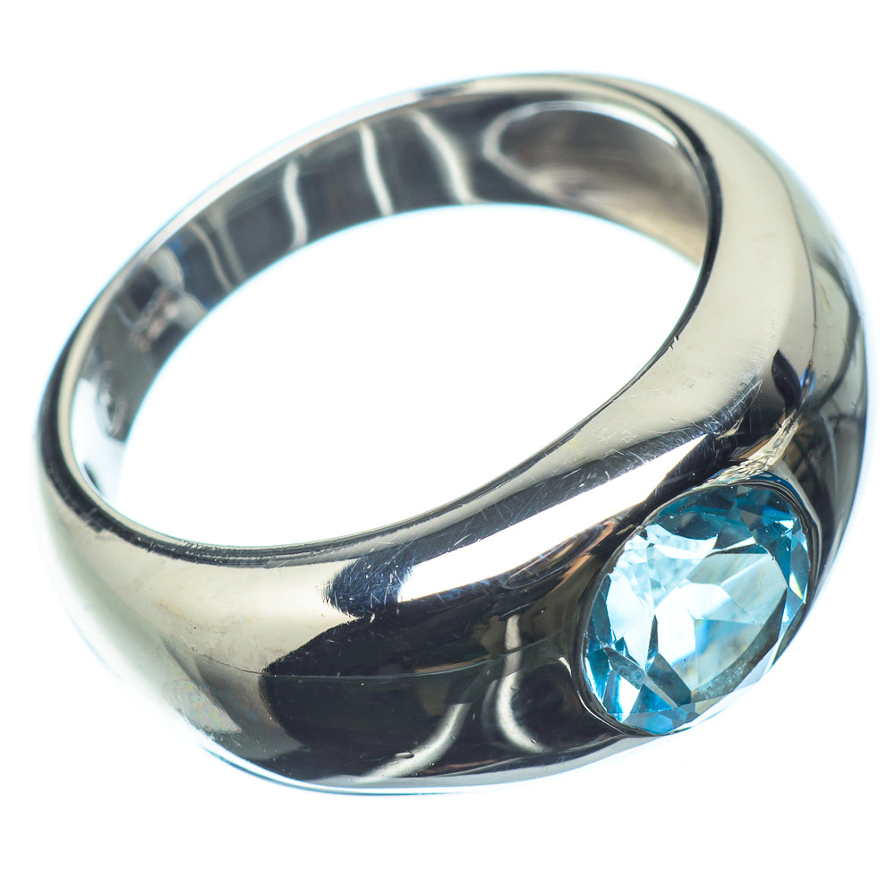 Blue Topaz Rings handcrafted by Ana Silver Co - RING22525
