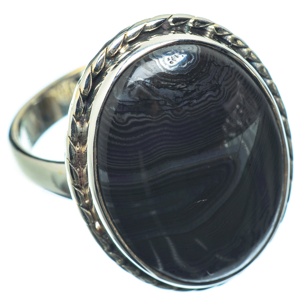 Psilomelane Rings handcrafted by Ana Silver Co - RING22622