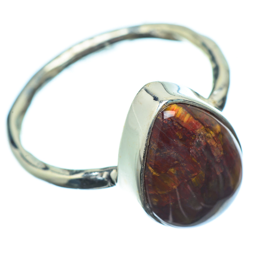 Golden Pietersite Rings handcrafted by Ana Silver Co - RING22849