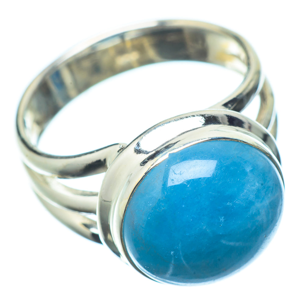 Chrysocolla In Quartz Rings handcrafted by Ana Silver Co - RING22870