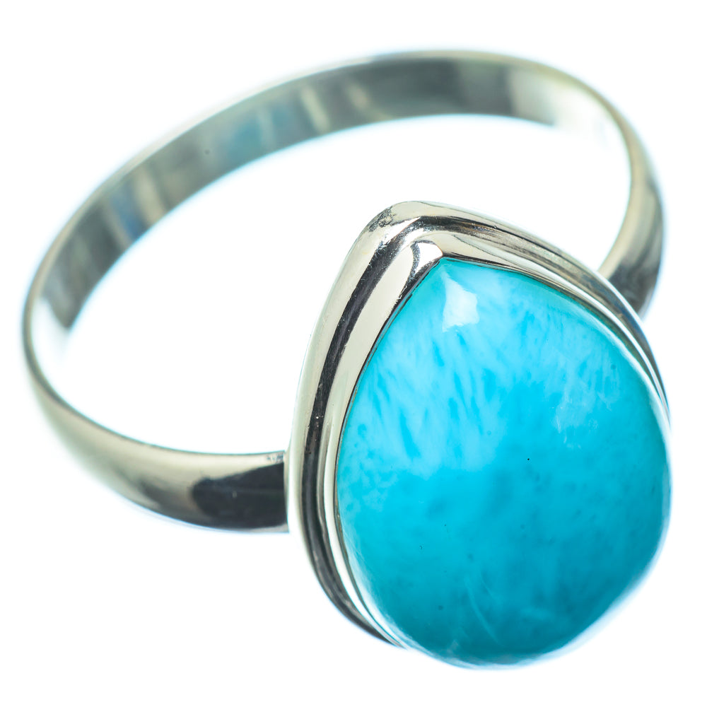 Larimar Rings handcrafted by Ana Silver Co - RING22894