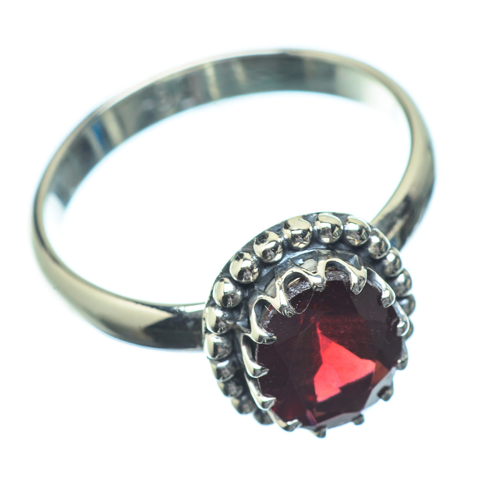Garnet Rings handcrafted by Ana Silver Co - RING22907