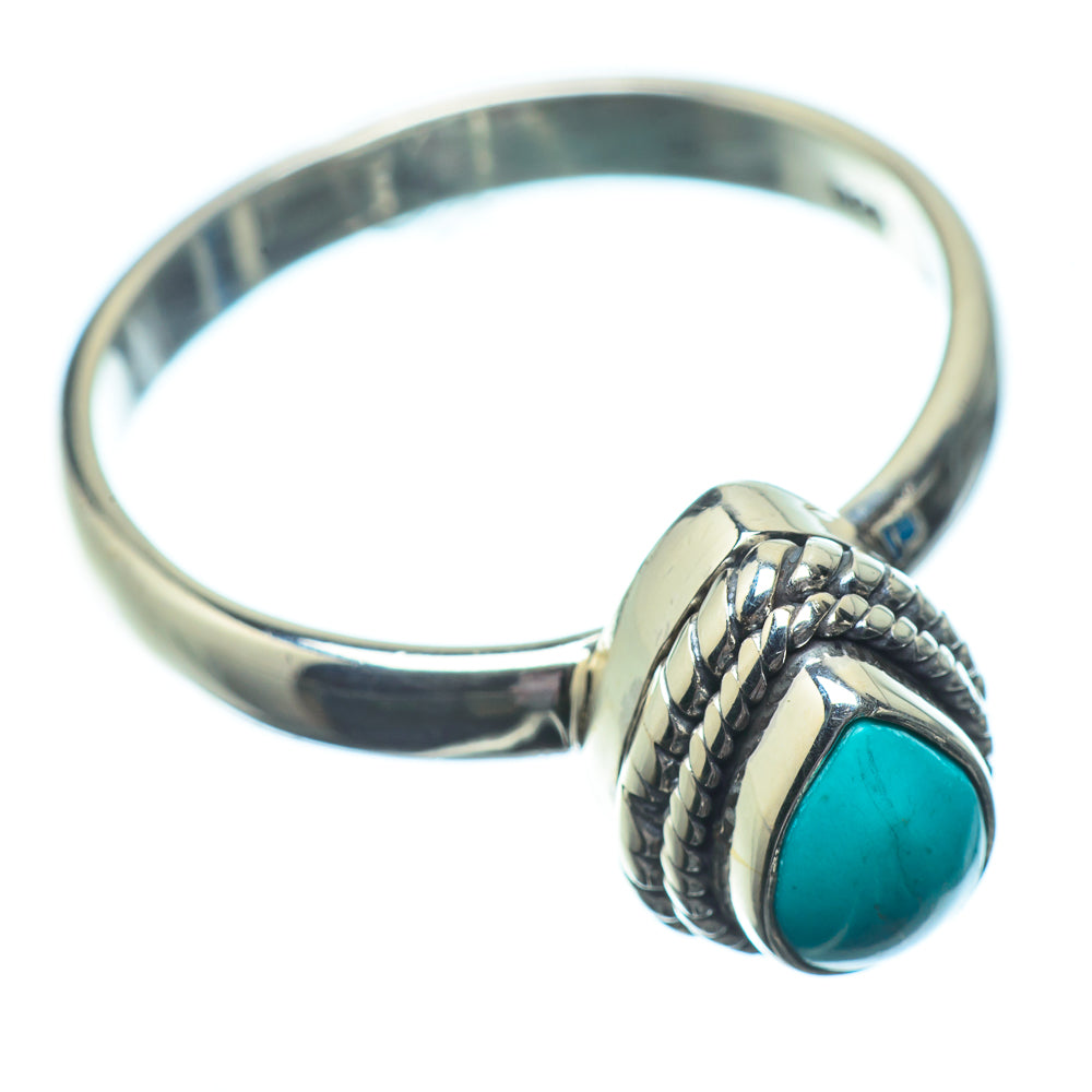 Tibetan Turquoise Rings handcrafted by Ana Silver Co - RING22921