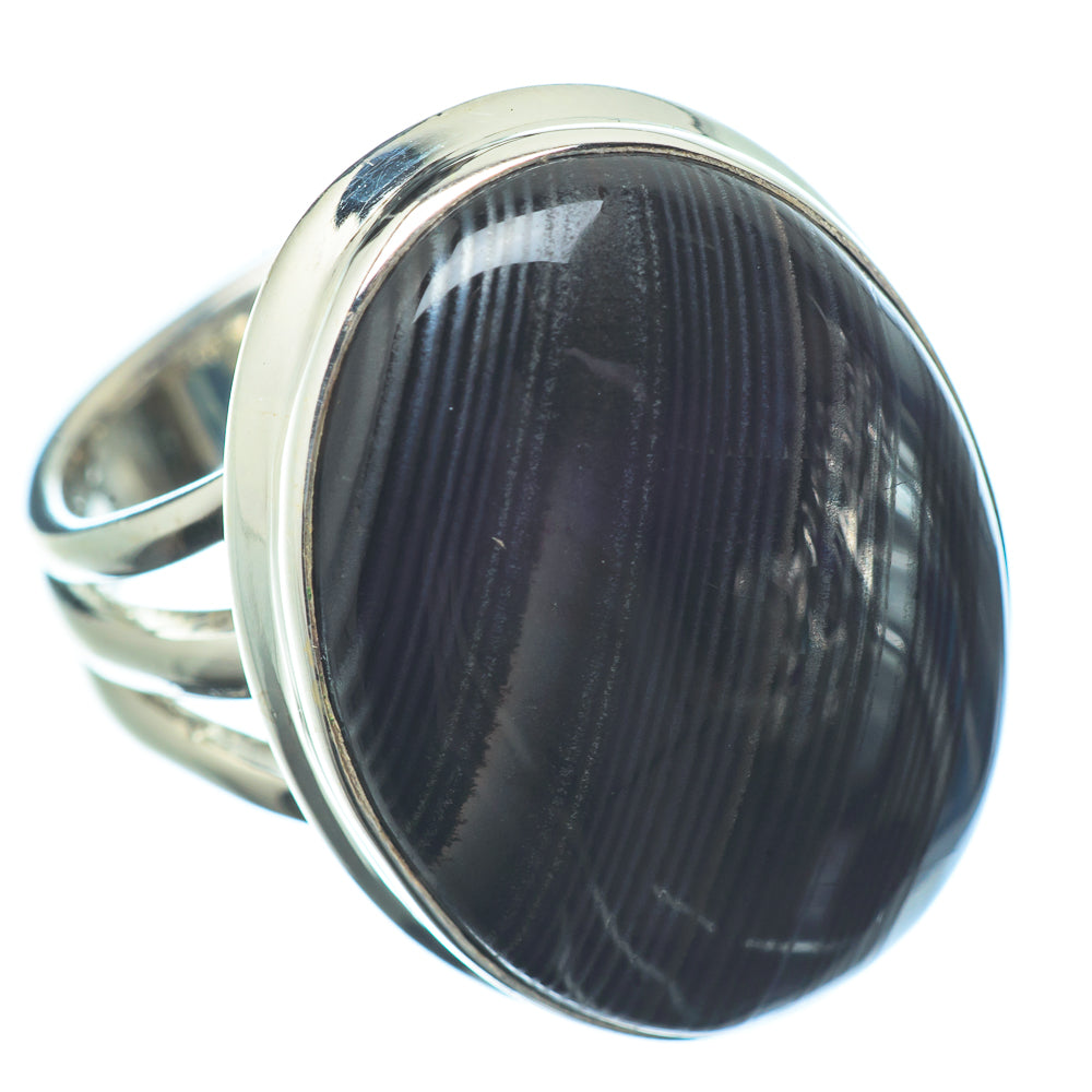 Psilomelane Rings handcrafted by Ana Silver Co - RING23022