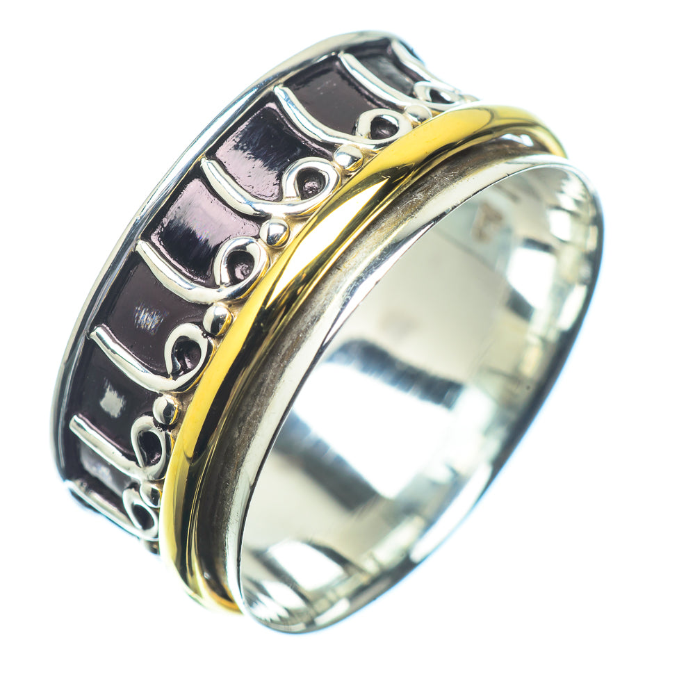 Meditation Spinner Rings handcrafted by Ana Silver Co - RING23082