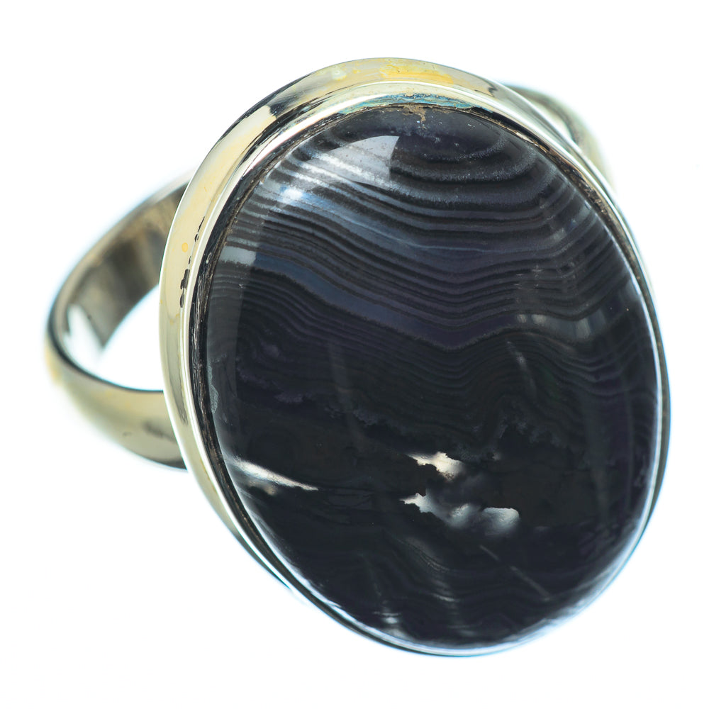 Psilomelane Rings handcrafted by Ana Silver Co - RING23214