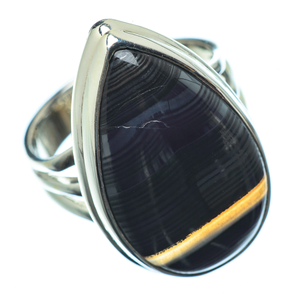 Psilomelane Rings handcrafted by Ana Silver Co - RING23215