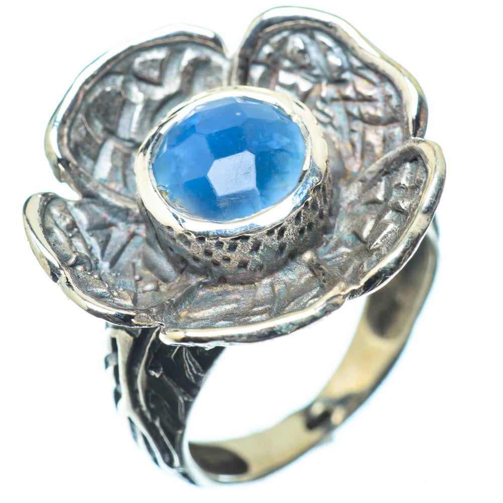 Chrysocolla In Quartz Rings handcrafted by Ana Silver Co - RING23450