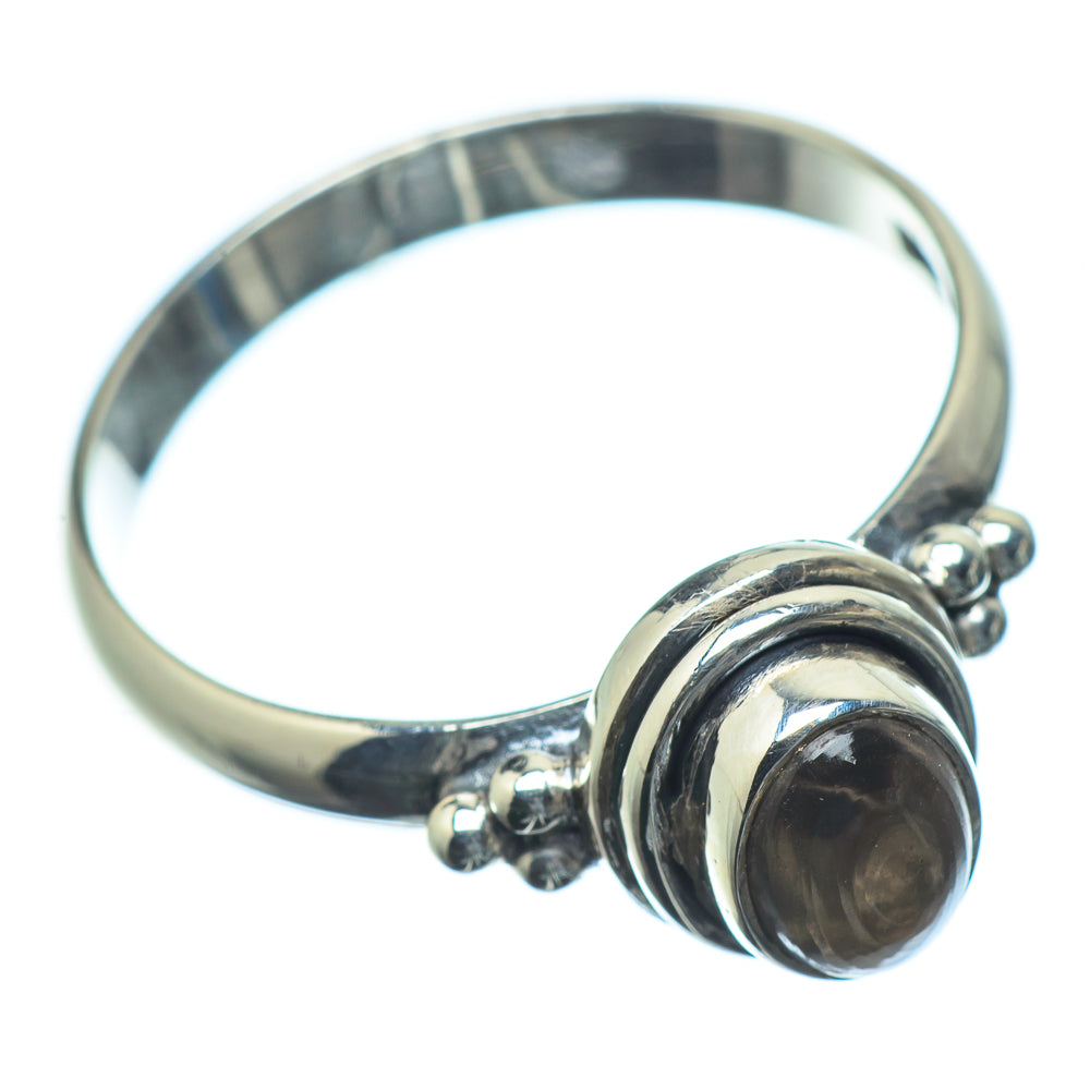 Smoky Quartz Rings handcrafted by Ana Silver Co - RING23569