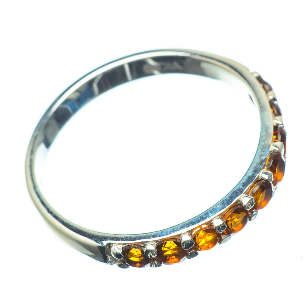 Mandarin Citrine Rings handcrafted by Ana Silver Co - RING23592