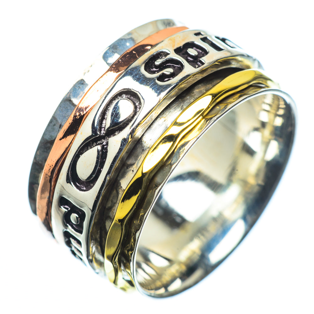 Meditation Spinner Rings handcrafted by Ana Silver Co - RING23641