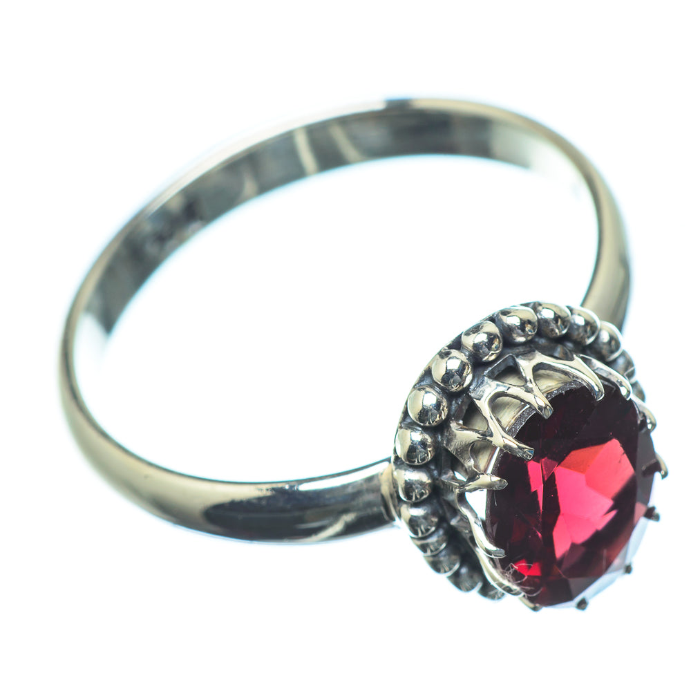 Garnet Rings handcrafted by Ana Silver Co - RING23731