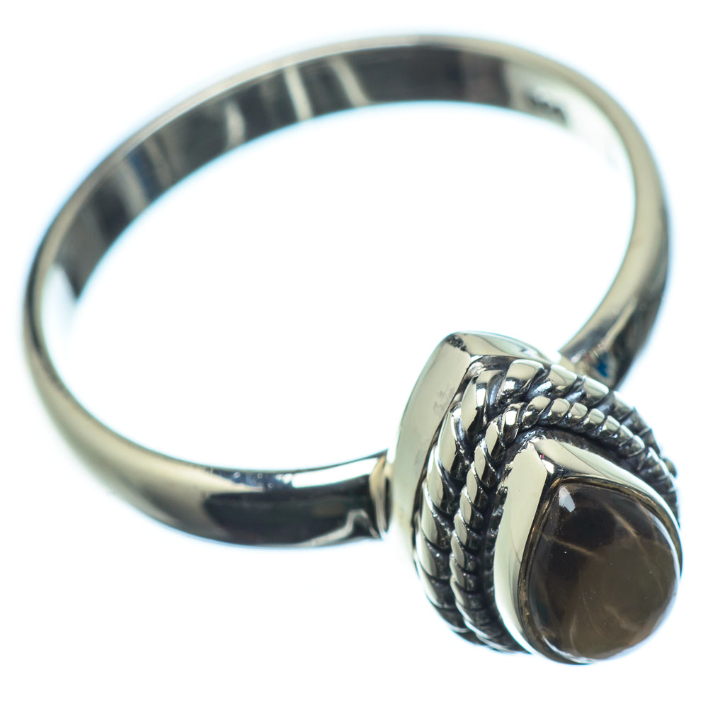 Smoky Quartz Rings handcrafted by Ana Silver Co - RING23894