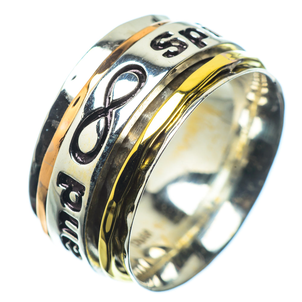 Meditation Spinner Rings handcrafted by Ana Silver Co - RING23905