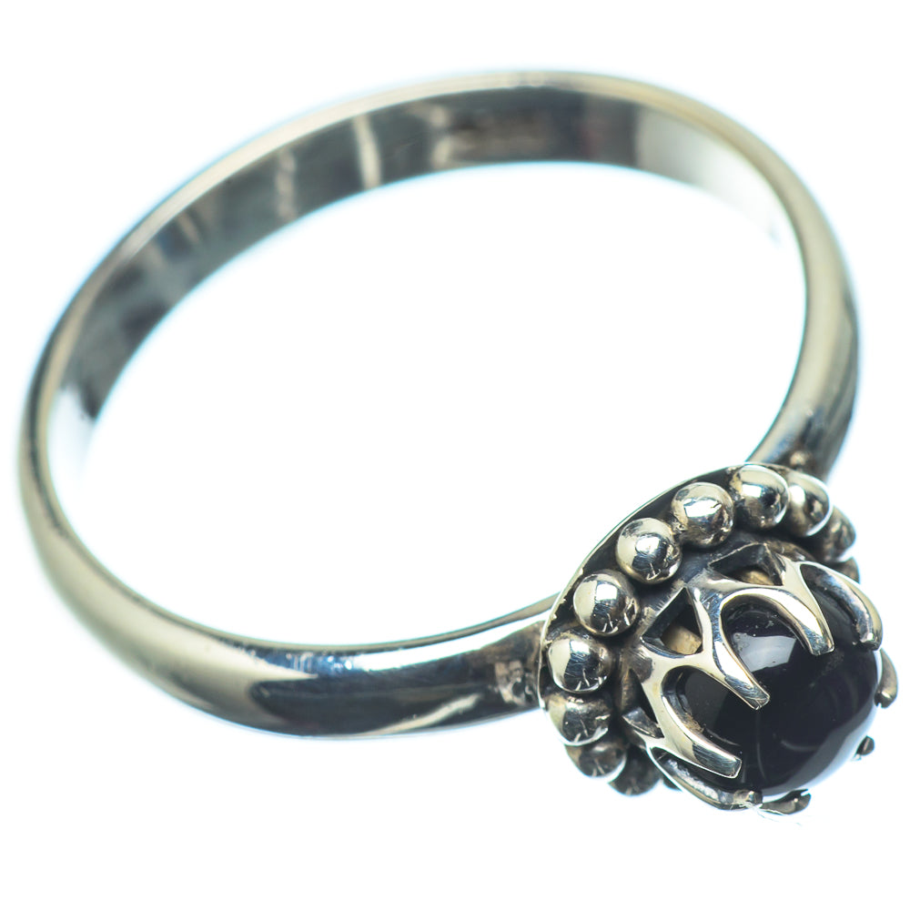 Black Onyx Rings handcrafted by Ana Silver Co - RING23980