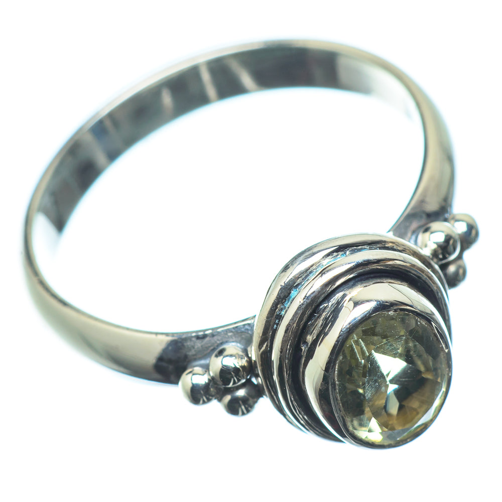 Lemon Quartz Rings handcrafted by Ana Silver Co - RING23985 - Photo 2