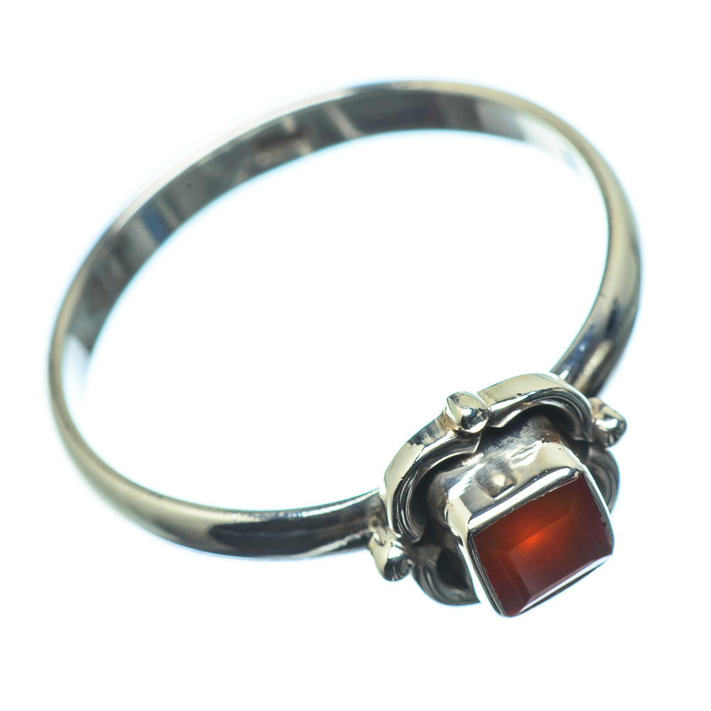 Red Onyx Rings handcrafted by Ana Silver Co - RING24107