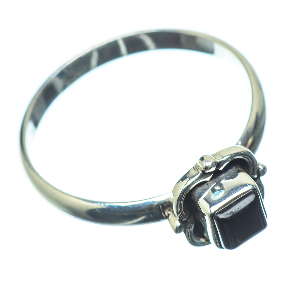 Black Onyx Rings handcrafted by Ana Silver Co - RING24118