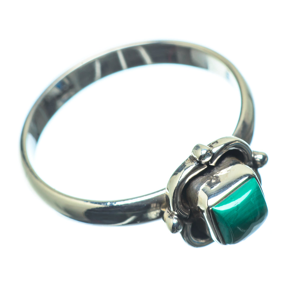 Malachite Rings handcrafted by Ana Silver Co - RING24129