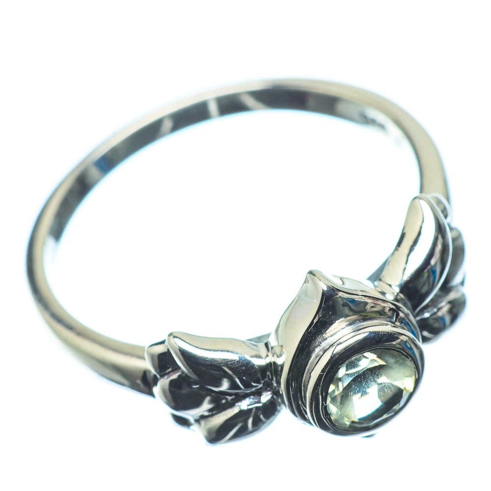 White Quartz Rings handcrafted by Ana Silver Co - RING24153