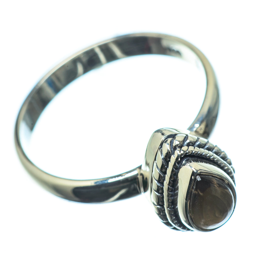 Smoky Quartz Rings handcrafted by Ana Silver Co - RING24201