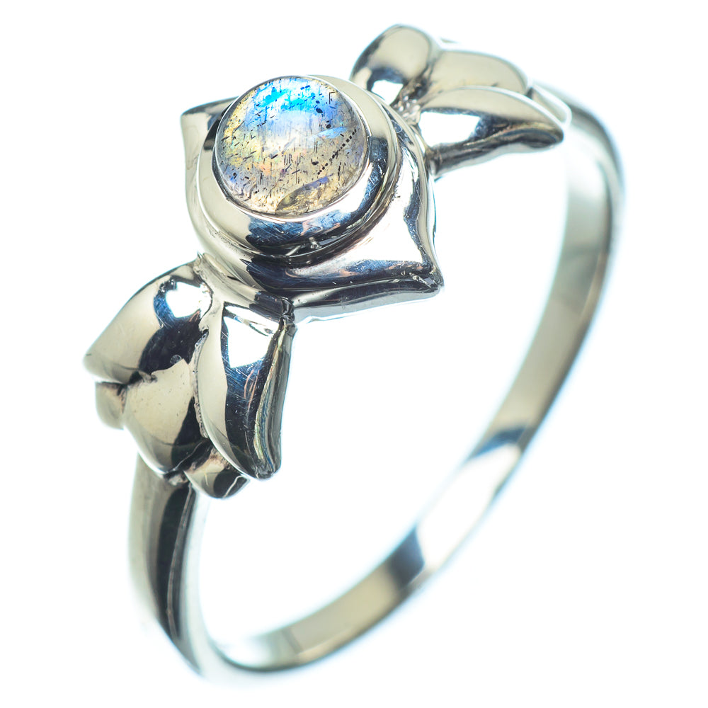 Labradorite Rings handcrafted by Ana Silver Co - RING24317