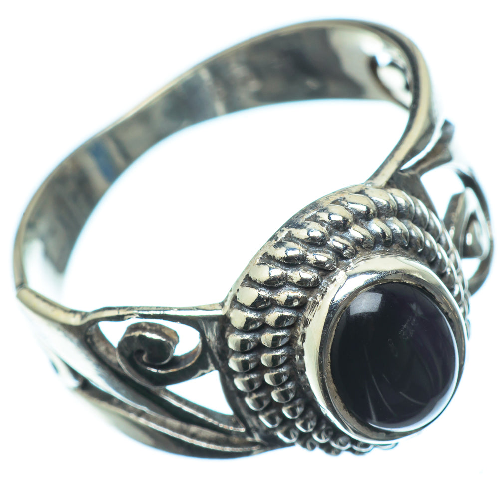 Black Onyx Rings handcrafted by Ana Silver Co - RING24368