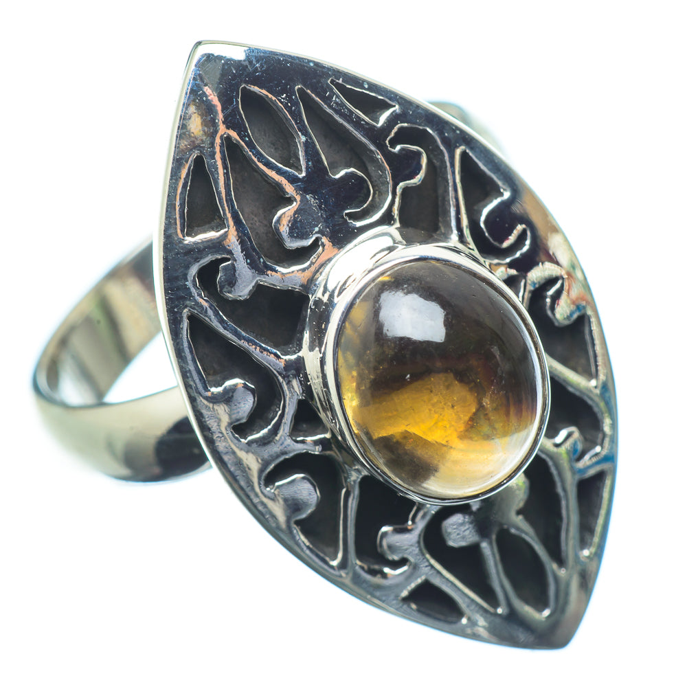 Citrine Rings handcrafted by Ana Silver Co - RING24673