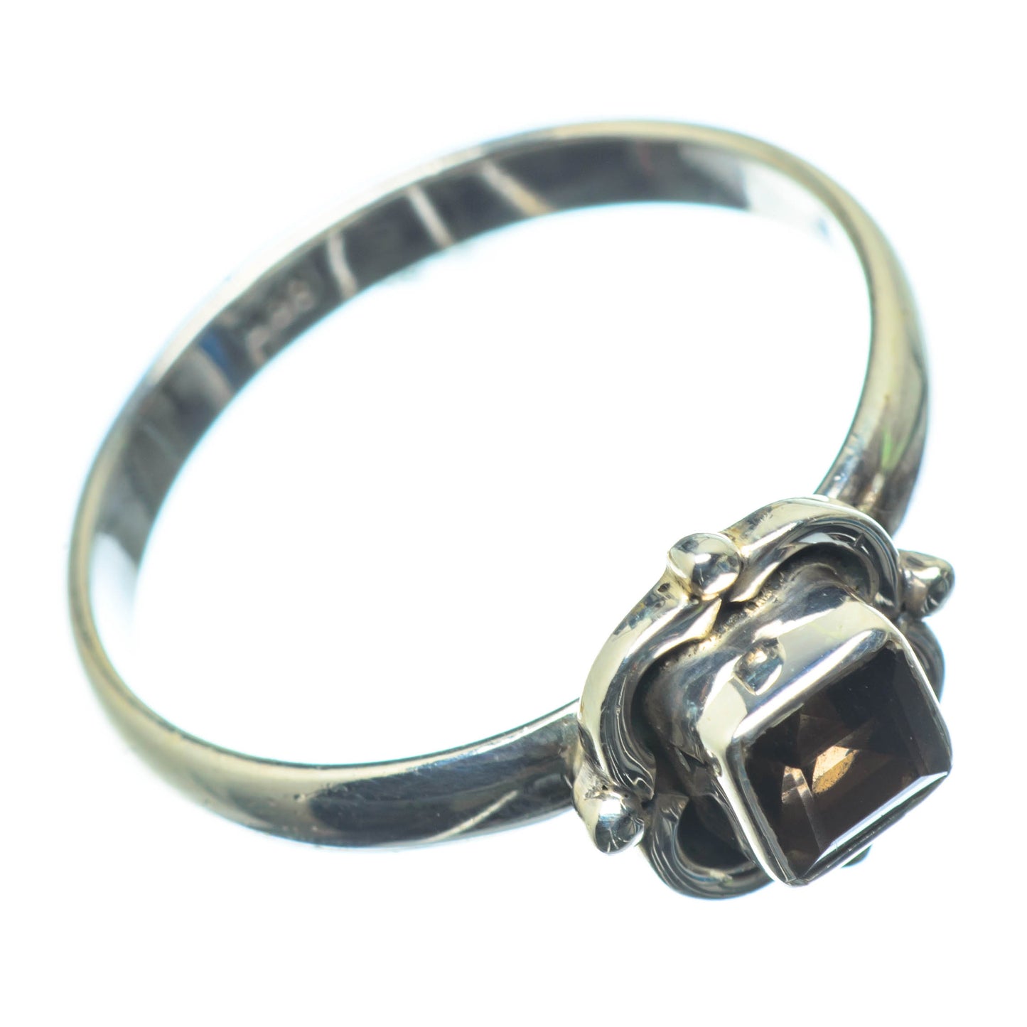 Smoky Quartz Rings handcrafted by Ana Silver Co - RING24786