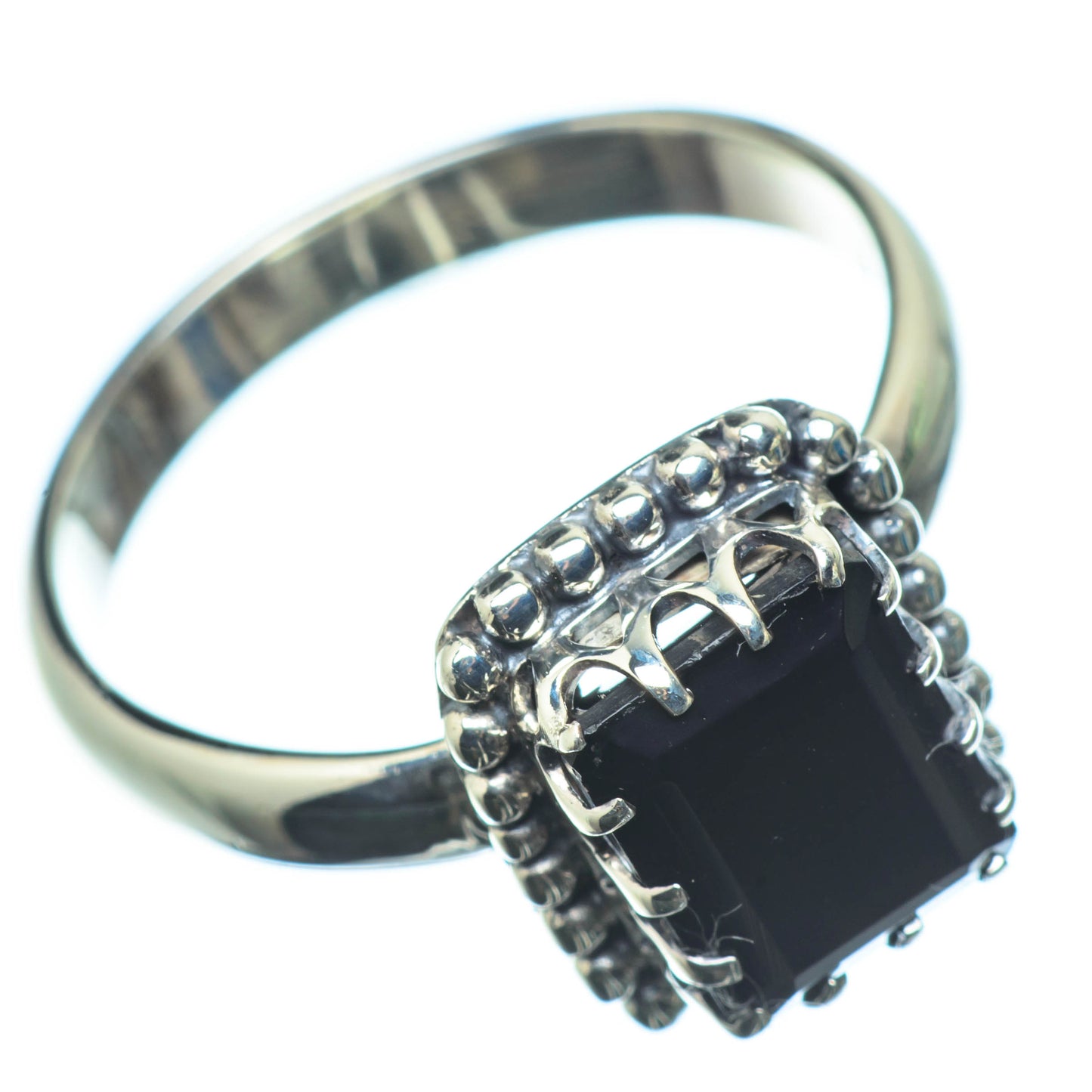 Black Onyx Rings handcrafted by Ana Silver Co - RING24913