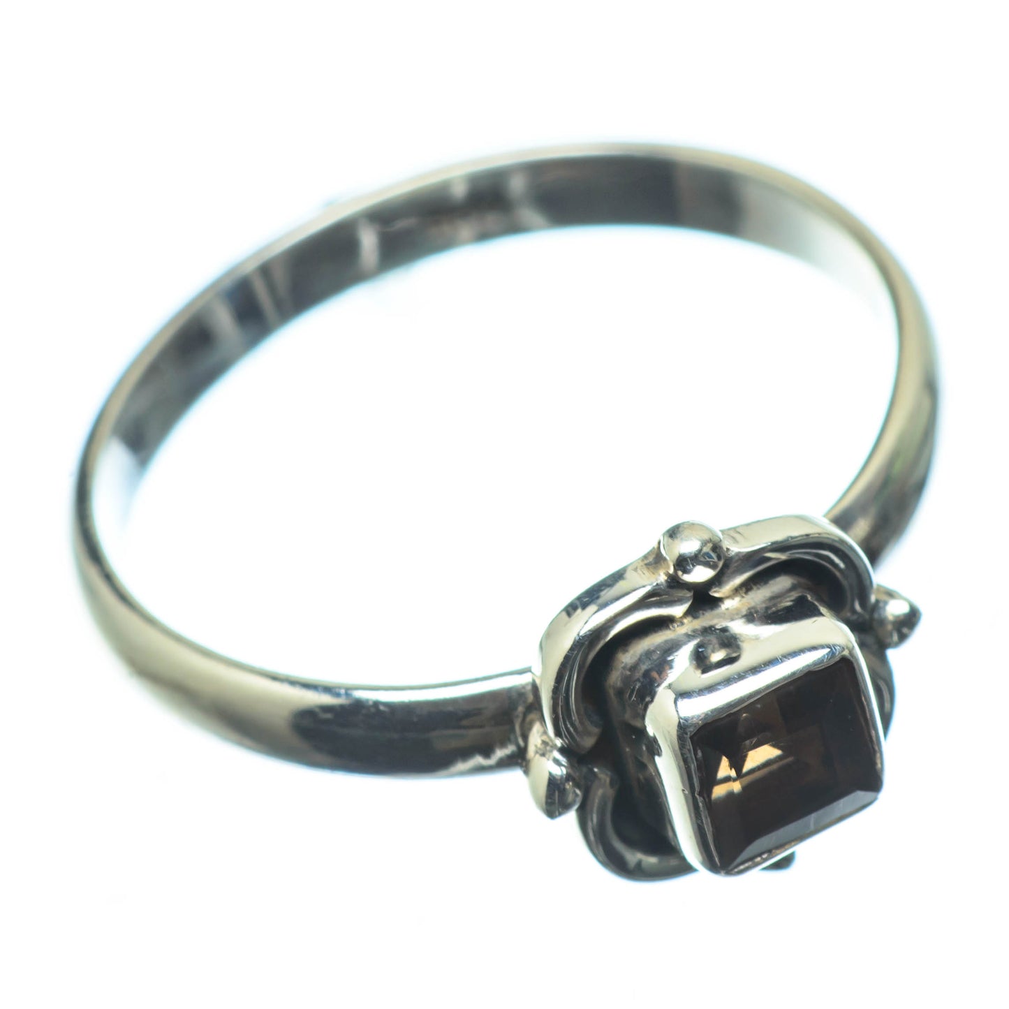 Smoky Quartz Rings handcrafted by Ana Silver Co - RING24986