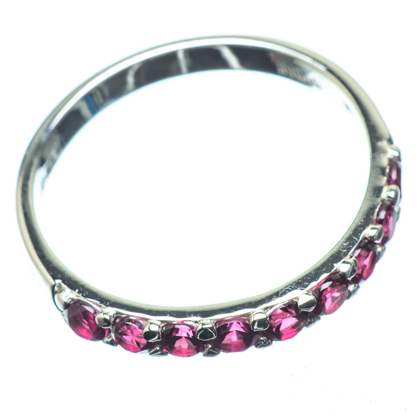 Pink Tourmaline Rings handcrafted by Ana Silver Co - RING25016