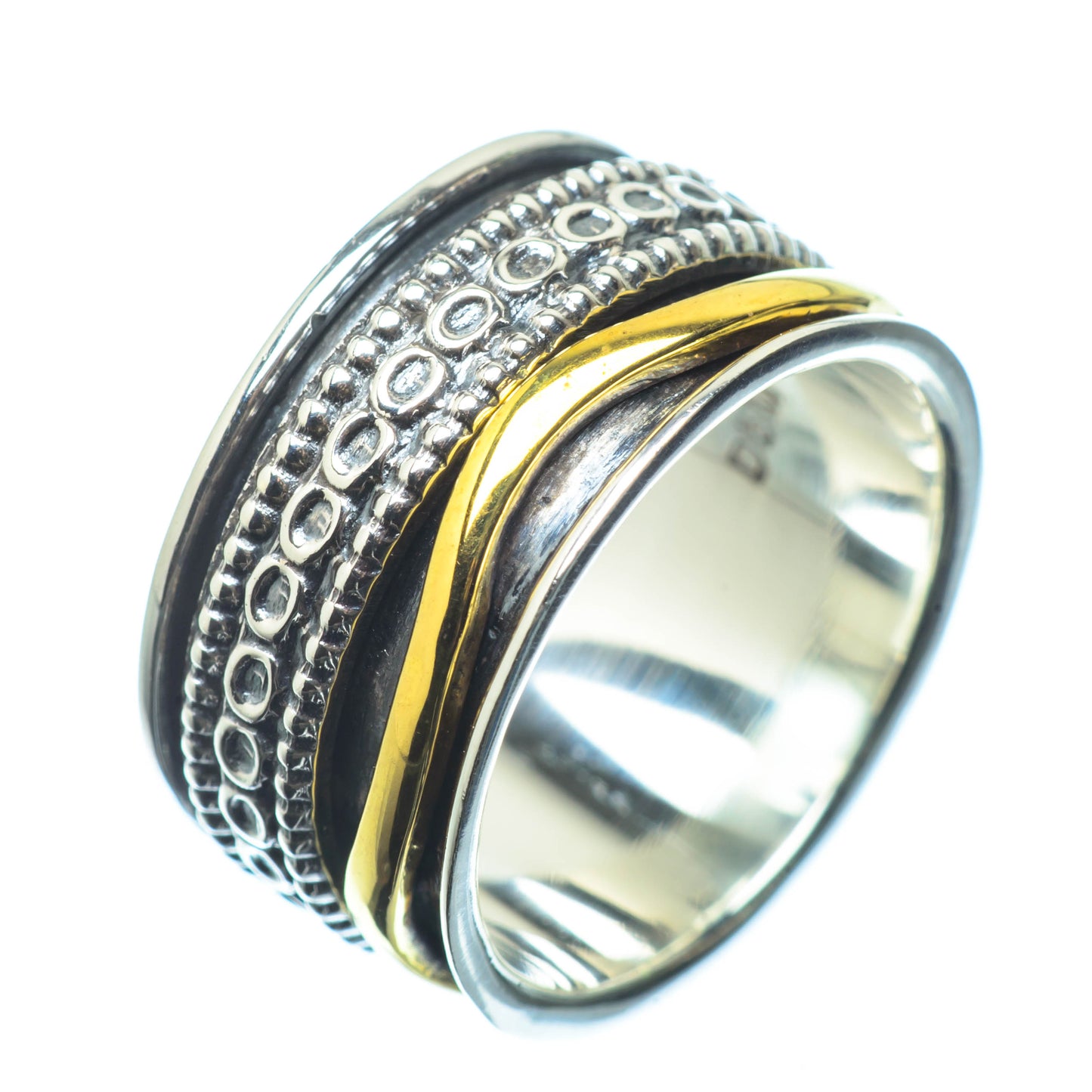 Meditation Spinner Rings handcrafted by Ana Silver Co - RING25043