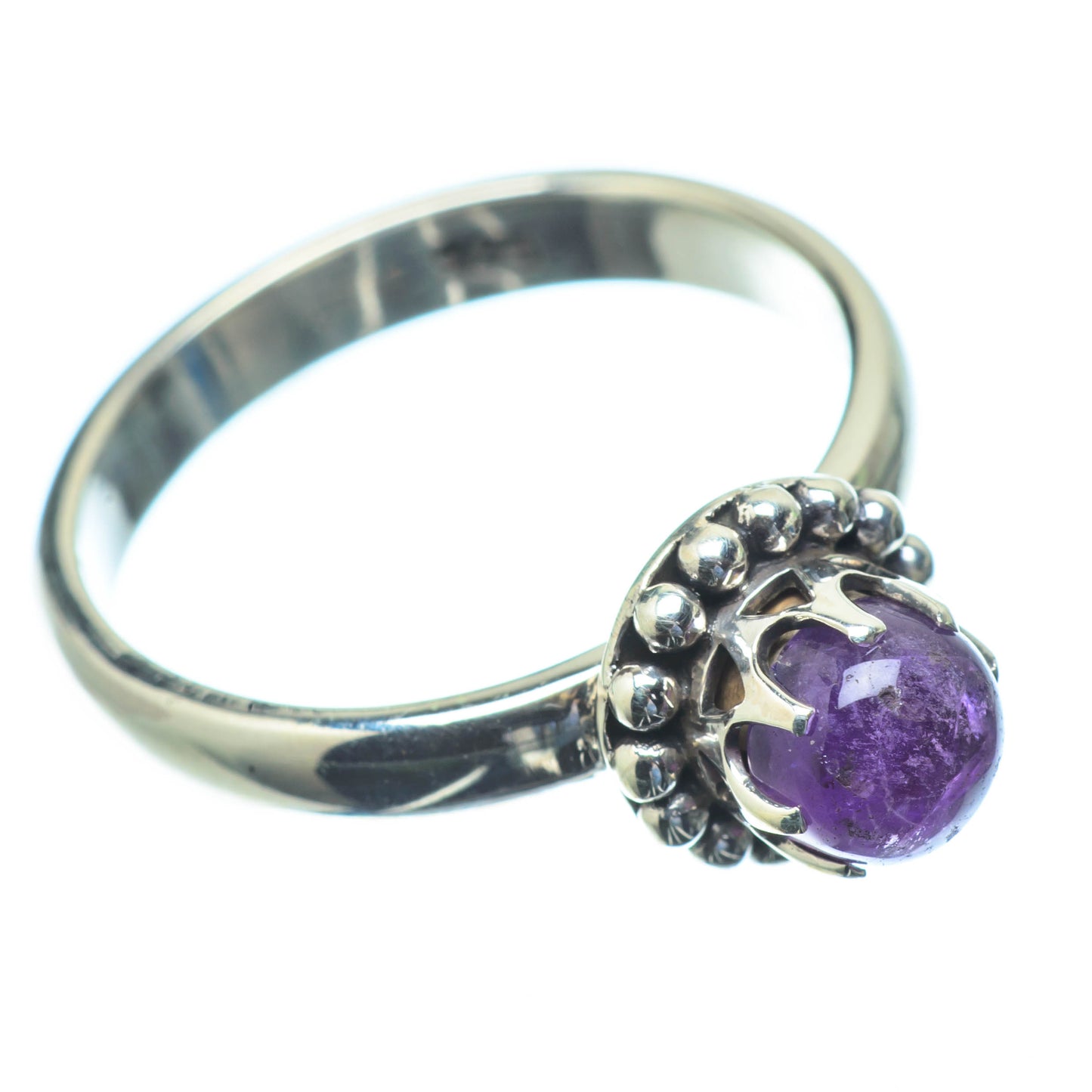Amethyst Rings handcrafted by Ana Silver Co - RING25681