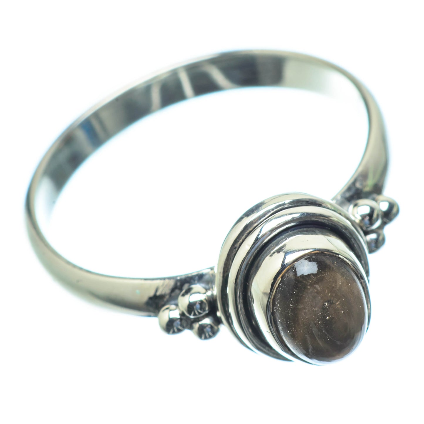 Smoky Quartz Rings handcrafted by Ana Silver Co - RING25708