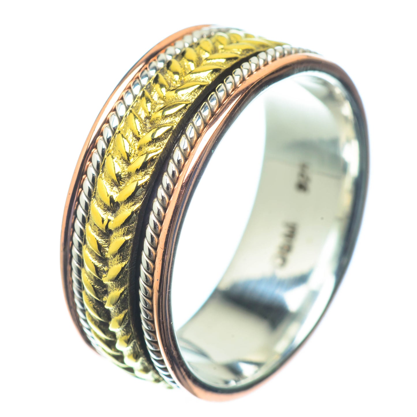Meditation Spinner Rings handcrafted by Ana Silver Co - RING25722