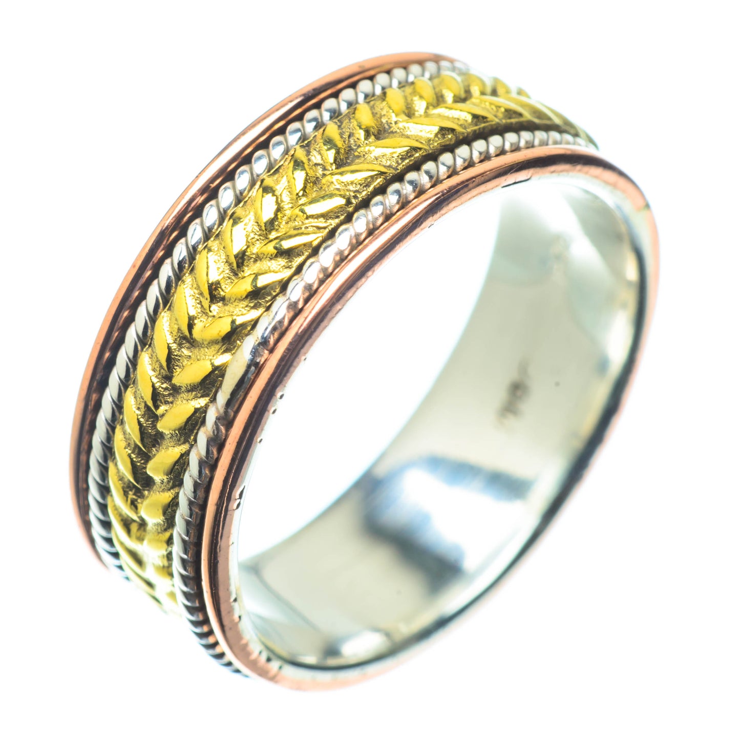 Meditation Spinner Rings handcrafted by Ana Silver Co - RING25793