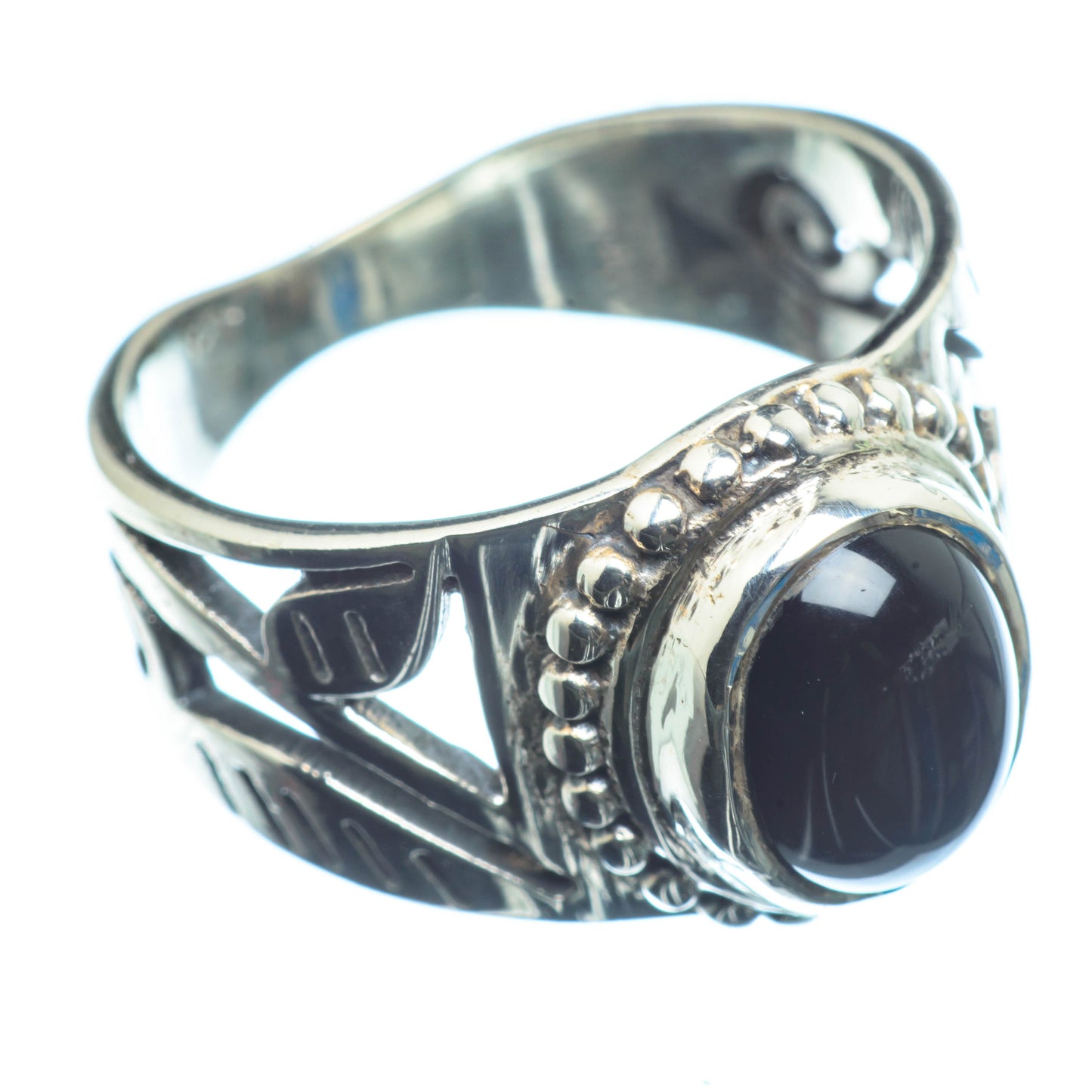 Black Onyx Rings handcrafted by Ana Silver Co - RING26087