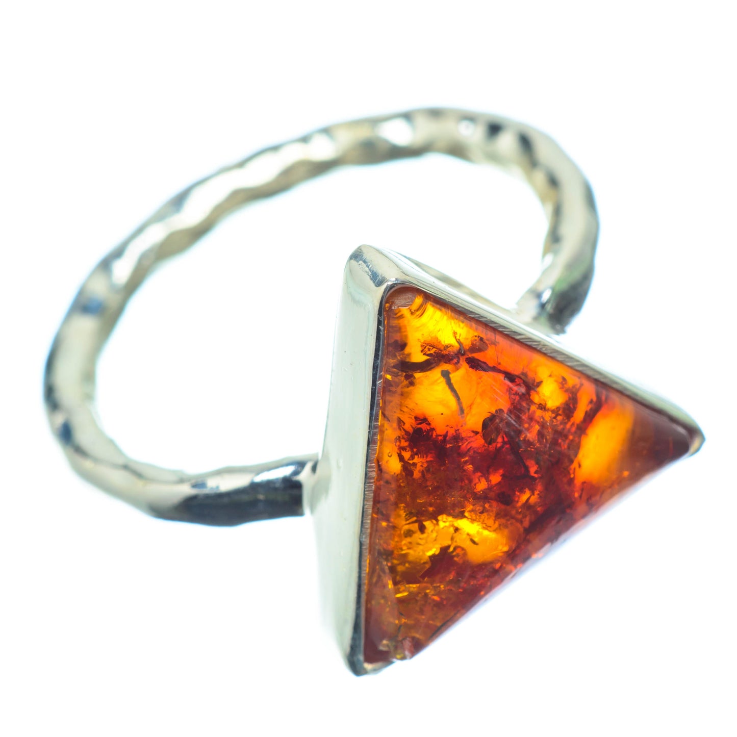 Baltic Amber Rings handcrafted by Ana Silver Co - RING26846