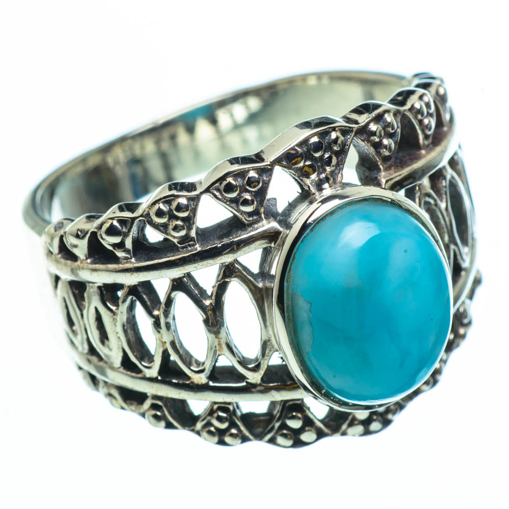 Larimar Rings handcrafted by Ana Silver Co - RING29591