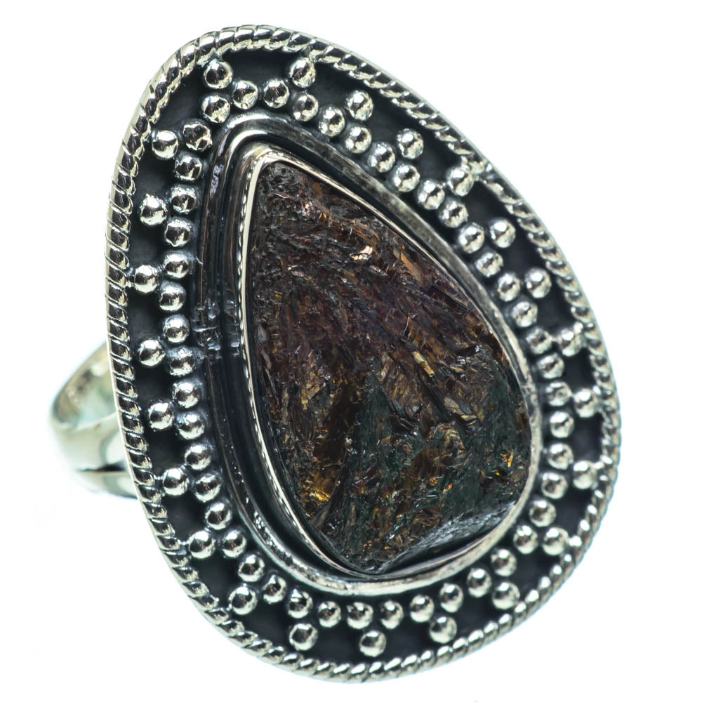 Astrophyllite Rings handcrafted by Ana Silver Co - RING30324