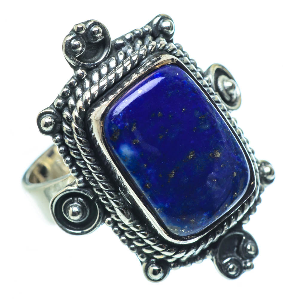 Lapis Lazuli Rings handcrafted by Ana Silver Co - RING30799