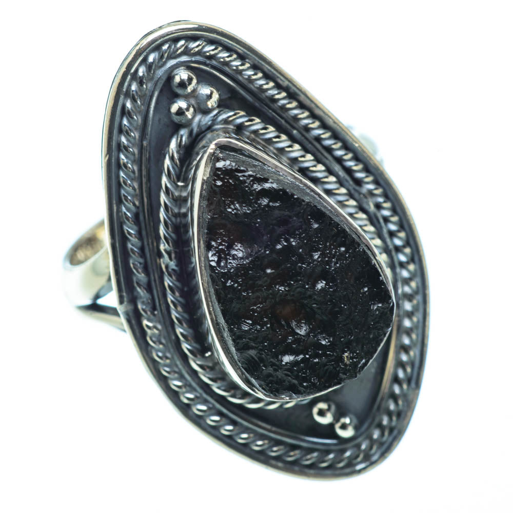 Tektite Rings handcrafted by Ana Silver Co - RING32172