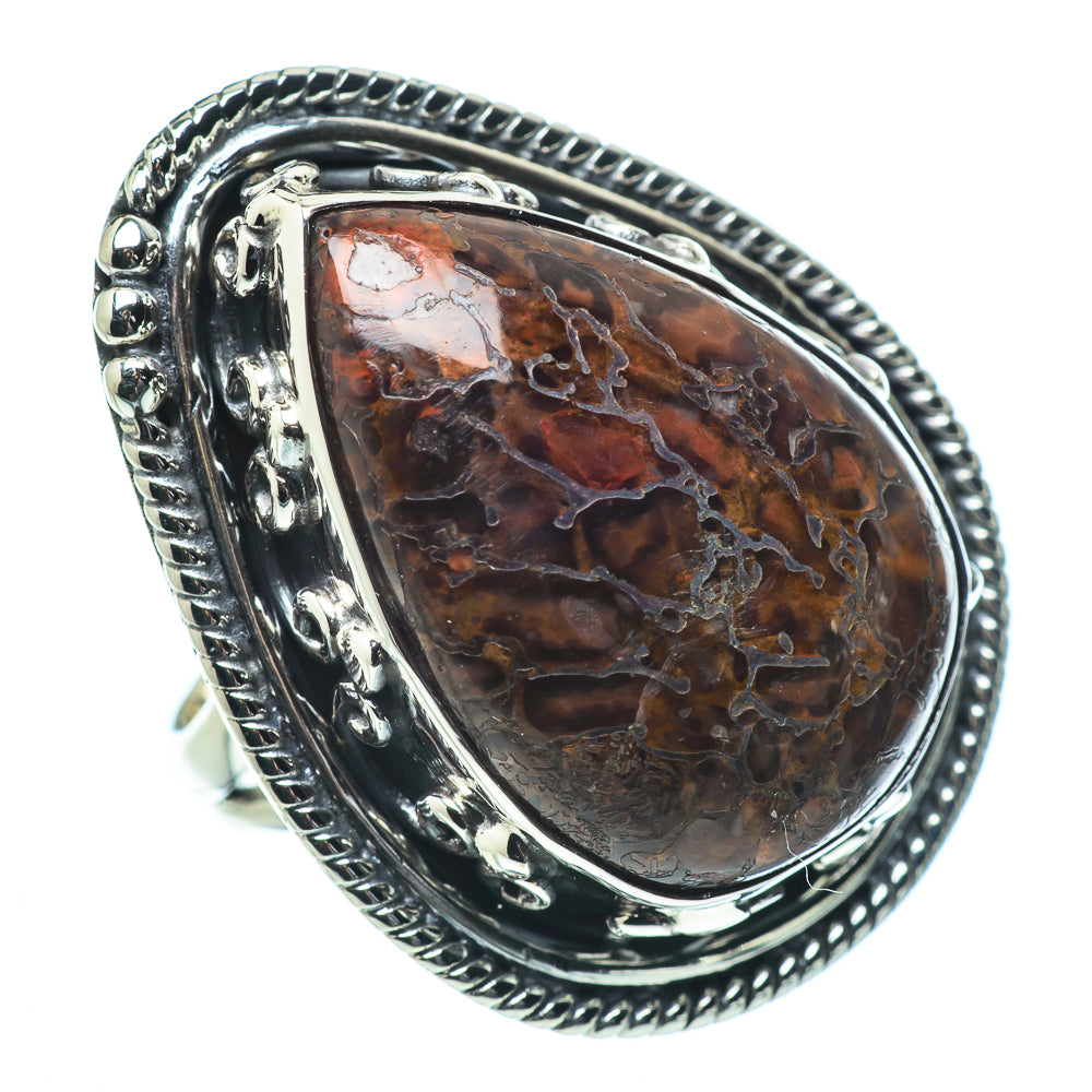 Dinosaur Bone Rings handcrafted by Ana Silver Co - RING33635