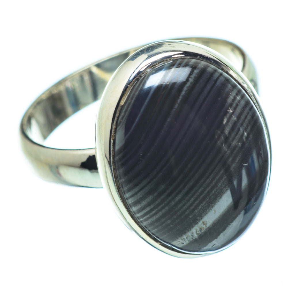Psilomelane Rings handcrafted by Ana Silver Co - RING33778