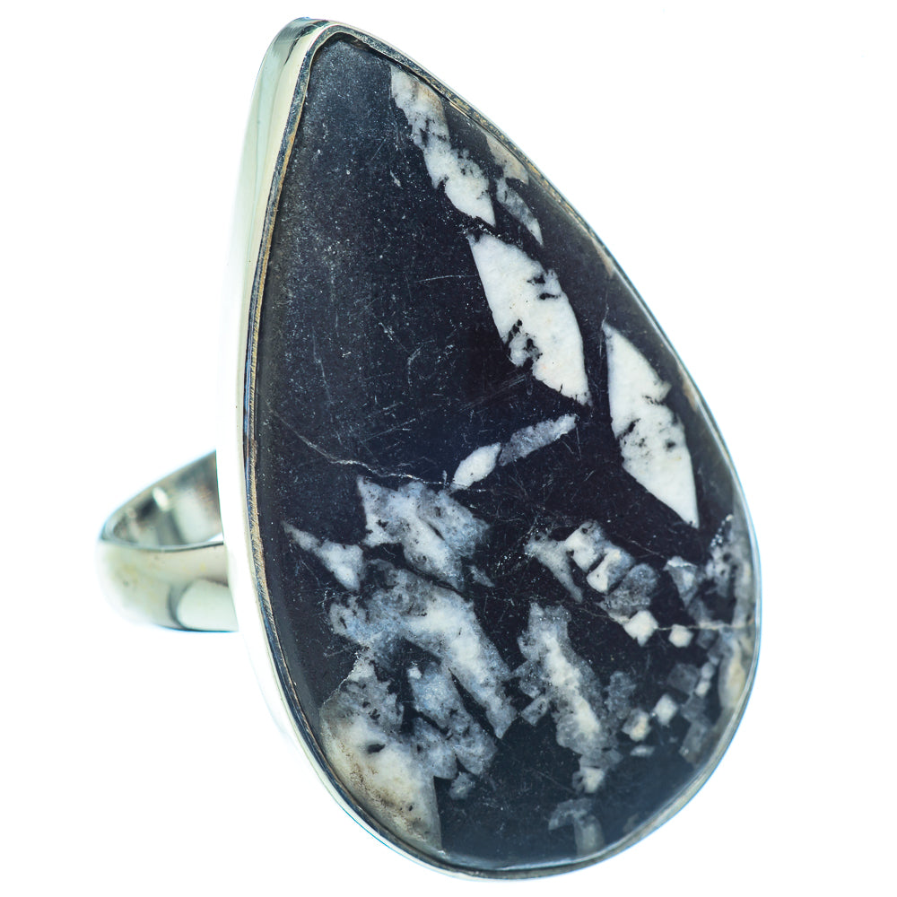 Chrysanthemum Stone Rings handcrafted by Ana Silver Co - RING37276